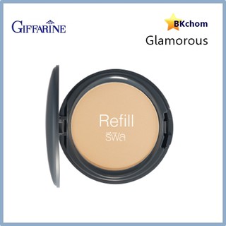 รีฟิล แป้งผสมรองพื้น กลามอรัส เรเดียน คอมแพ็ค ฟาวเดชั่น ขนาด 13g. Refill Glamorous Radiant Compact Foundation giffarine