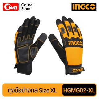 INGCO ถุงมือช่างกล รุ่น HGMG02-XL