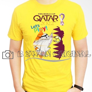 เสื้อยืด พิมพ์ลาย Mascot World Cup Fifa World Cup Qatar 2022 สําหรับเด็ก และผู้ใหญ่ ทุกเพศ