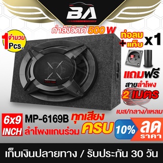 ภาพหน้าปกสินค้าBA SOUND ตู้ลำโพงสำเร็จรูป 6x9 นิ้ว 500วัตต์ แถมสายลำโพง2M ตู้ลำโพง 6X9นิ้ว ลำโพงแกนร่วมขนาด 6X9นิ้ว 3ทาง ตู้ลำโพงรถยนต์ ที่เกี่ยวข้อง