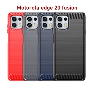ส่งจากไทย เคส Motorola Edge 20 Fusion เคสนิ่ม แบบ TPU กันกระแทก พร้อมส่ง เคสโมโต Moto
