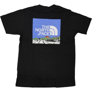 เสื้อยืดโอเวอร์ไซส์⭐ The North Face ⭐ เสื้อยืด คอกลม แขนสั้น แฟชั่น นอร์ธเฟซ ภูเขา moun unisexS-3XL