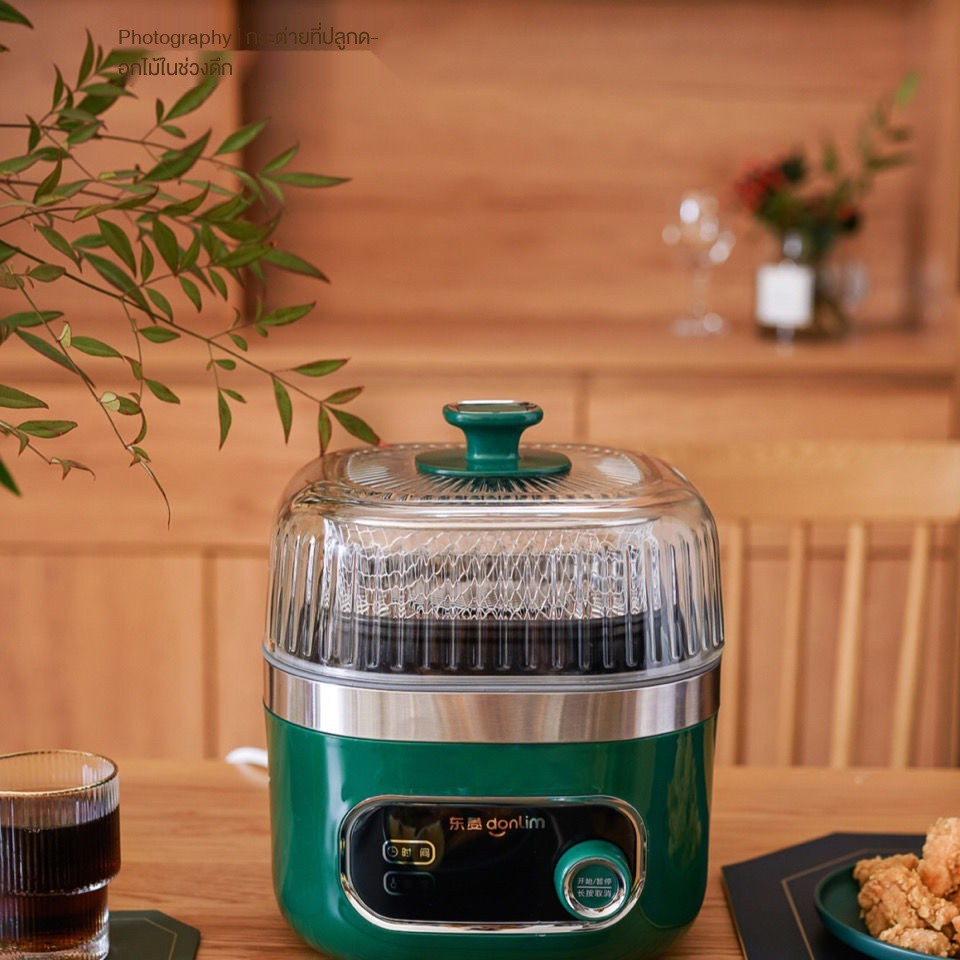 หม้อทอดไร้น้ำมัน-หม้อทอดไฟฟ้า-dongling-air-fryer-มัลติฟังก์ชั่ครัวเรือนความจุขนาดใหญ่-ใหม่-หม้อทอดไฟฟ้าอัจฉริยะไร้น้ำมั
