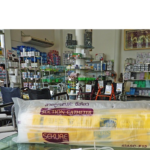 ภาพหน้าปกสินค้าสายดูดเสมหะ Sekure ชนิดมีคอลโทรล ขนาด 8,12,14,16 (สายซัคชั่น,สายดูดเสมหะซีเคียว) จากร้าน kunmor บน Shopee