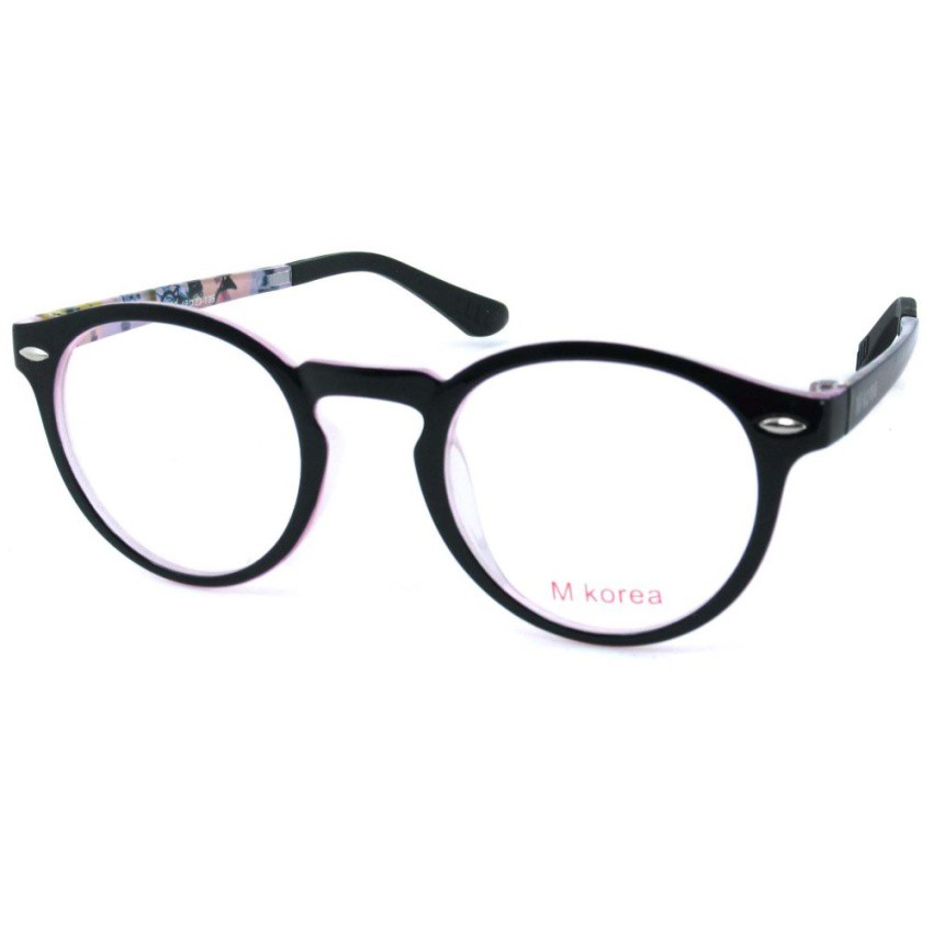 fashion-m-korea-แว่นสายตา-รุ่น-5540-สีดำตัดชมพู-กรองแสงคอม-กรองแสงมือถือ