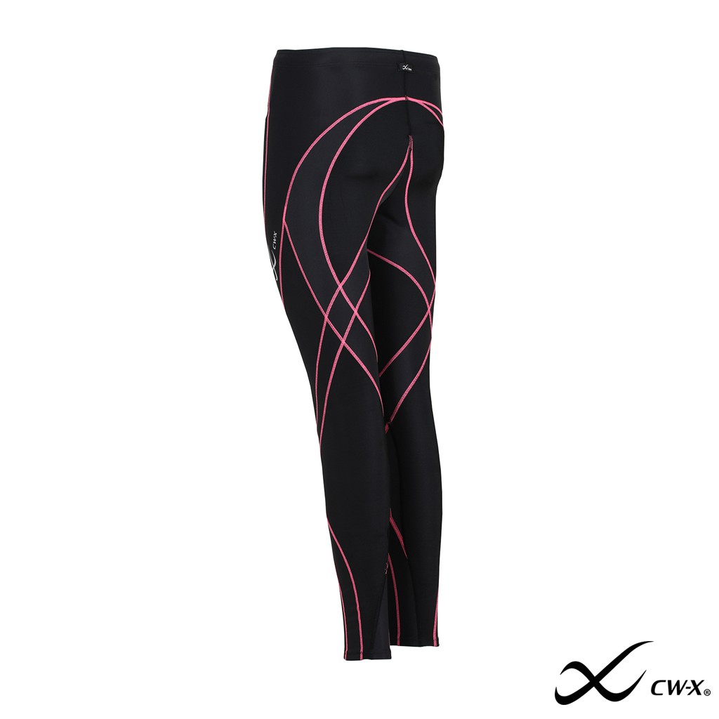 cw-x-กางเกงขา-9-ส่วน-pro-woman-รุ่น-ic9197-พื้นดำเดินเส้นสีชมพู-rp