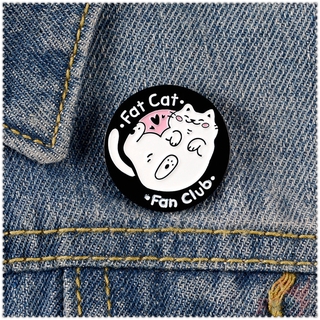 ★ เข็มกลัด ลายคิตตี้ สีขาว สําหรับสัตว์เลี้ยง แมว 02 Fan Club ★ เข็มกลัดแฟชั่น Doodle Enamel Pins สําหรับติดกระเป๋าเป้สะพายหลัง 1 ชิ้น