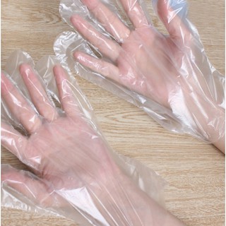 ถุงมือใส ถุงมืออเนกประสงค์ 20 ชิ้น ถุงมือพาราฟิน ถุงมือทำกับข้าว ถุงมือ ใช้สำหรับทำพาราฟิน สปามือ