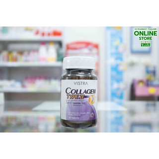 VISTRA Collagen Type II 30s วิสทร้า คอลลาเจน ไทพ์ทู 30 เม็ด