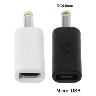 Micro Usb Female To Dc 4 . 0x1 . 7 . 7 mm Male ปลั๊กแจ็คแปลงชาร์จ Sony Psp