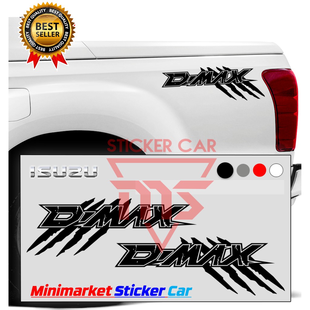 สติ๊กเกอร์ DMAX SIDE BAKE CUTING STICKER ISUZU D MAX | Shopee Thailand