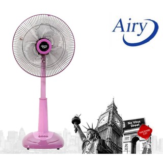 สินค้า รับประกัน 1 ปีเต็ม พัดลมสไลด์ 16 นิ้ว รุ่น ASF-4164 AIRY มีบริการเก็บเงินปลายทาง