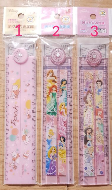 roller-ruler-ไม้บรรทัดพับได้-sanrio-amp-disney