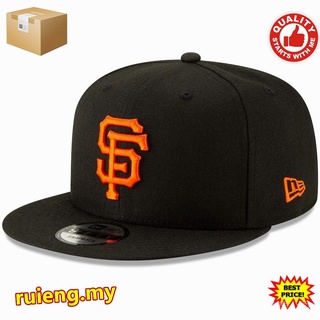 ใหม่ หมวกแก๊ปแฟชั่น MLB San Francisco Giants snapback หมวกผู้ชาย ผู้หญิง หมวกกีฬากลางแจ้ง หมวกฮิปฮอป พร้อมสายรัดปรับได้ mJxH