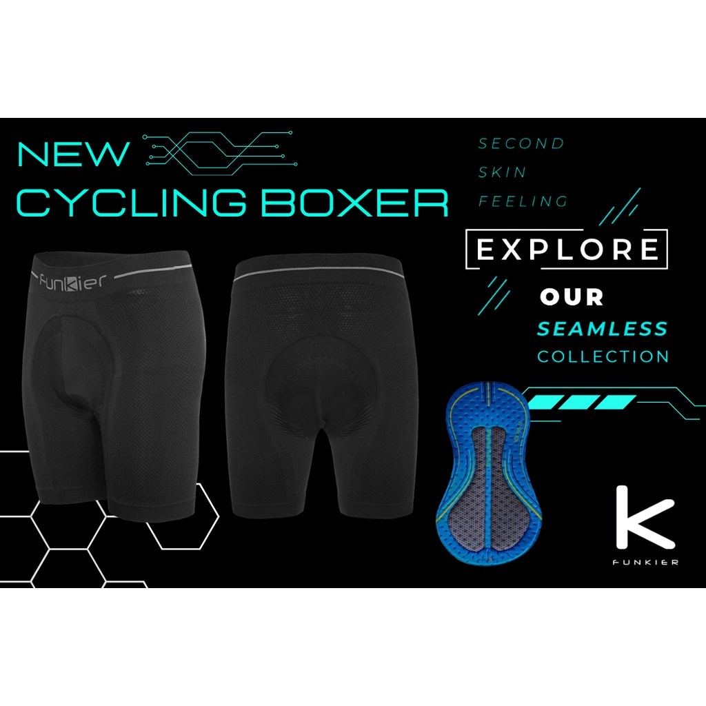 กางเกง-boxer-สำหรับจักรยาน-fuinkier-seamless