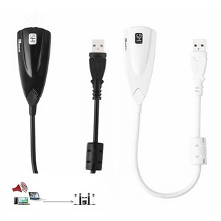 ภาพหน้าปกสินค้า7.1 USB Sound Card 5hv2 Audio Adapter USB To 3D CH Virtual Sound Trac ที่เกี่ยวข้อง