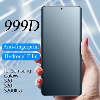 ฟิล์มใส ฟิล์มจอโค้ง ฟิล์มไฮโดรเจล Samsung Galaxy S8 S9 S10 S20 S21 Plus Note 8 9 10 20 Ultra