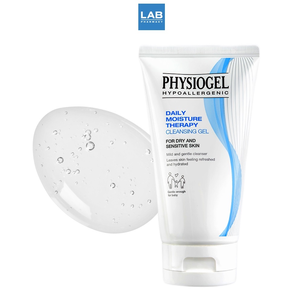Physiogel Daily Moisture Therapy Cleansing Gel 150 ml. -  ผลิตภัณฑ์ทำความสะอาดผิวหน้า เนื้อเจลใส สูตรอ่อนโยน | Shopee Thailand