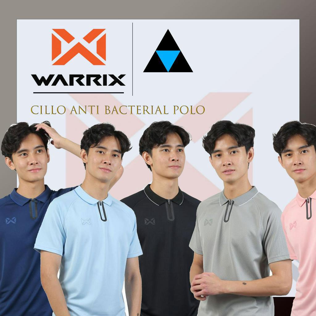 เสื้อโปโล-warrix-รุ่น-wa-223placl30-cillo-anti-bacterial-polo-วอริกซ์-วาริกซ์-เสื้อวาริกซ์-เสื้อวอริกซ์-แท้-100