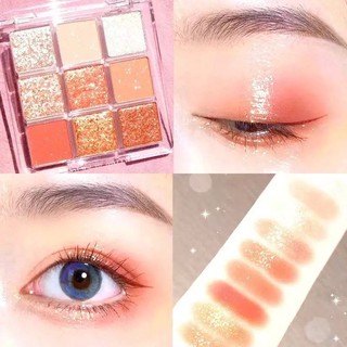 อายแชโดว์ 9สีอะคริลิคใสอายแชโดว์ Dikalu coco venus 9 สี พร้อมส่ง