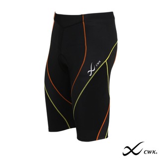 CW-X กางเกงไตรกีฬา Pro Tri Short Man รุ่น IC925I สีแถบเหลืองส้ม (YO)