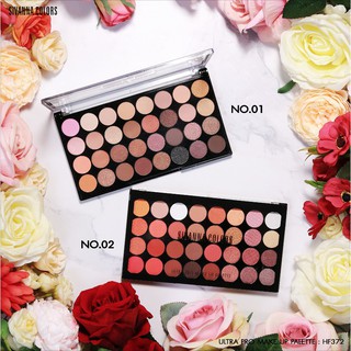 ซีเวนน่า คัลเลอร์ส อัลตร้า โปร เมคอัพ พาเลทท์ Sivanna – HF372  อายแชโดว์ 32 สี ในพาเลทเดียว สีสวยคมชัด ติดแน่นทนนาน