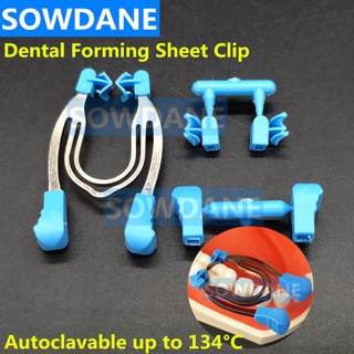 Dental Sectional Contoured Matrix Clip Matrice Clamp Dental Forming Sheet Clip Dentist Matrices Wedge Material Ring Dist