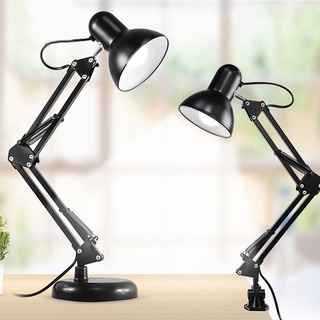 โคมไฟ โคมไฟอ่านหนังสือ โคมไฟตั้งโต๊ะ ปรับระดับได้รอบทิศทาง ขั้วหลอด E27 Table Lamps AGM