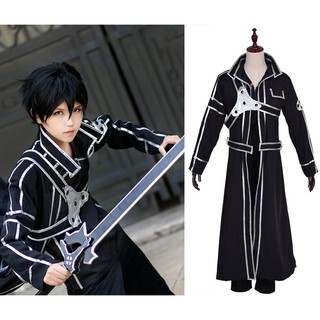 สินค้า ชุดคอสเพลย์ Sword Art Online Kirito Kirigaya Kazuto คอสเพลย์