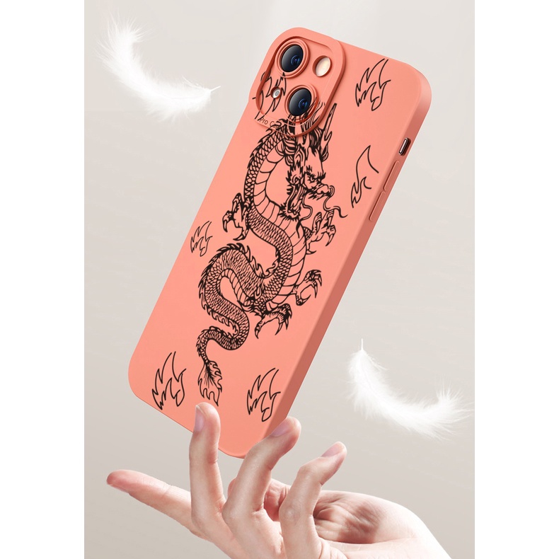 เคสโทรศัพท์มือถือ-ขอบสี่เหลี่ยม-ลายมังกรจีน-สําหรับ-iphone-14-plus-13-pro-max-12-iphone-11-xr-8-7-se-2022