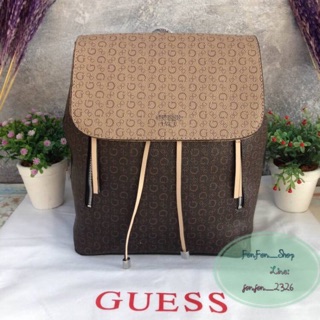 Guess Backpack ของแท้!! หายาก เป้ หนังแกะสังเคราะห์