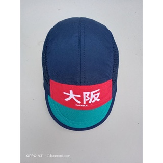 หมวกปั่นจักรยาน osaka navy Short Tongue Bike Hat 5 ซม.