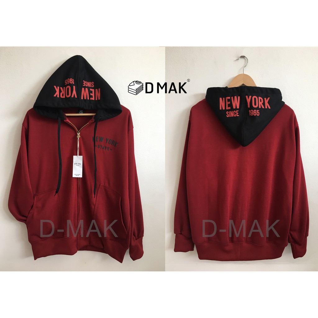 ภาพสินค้าSALE   รุ่นใหม่หมวกสี เสื้อแขนยาวมีฮู้ด NEW YORK จากร้าน d_mak1 บน Shopee ภาพที่ 3