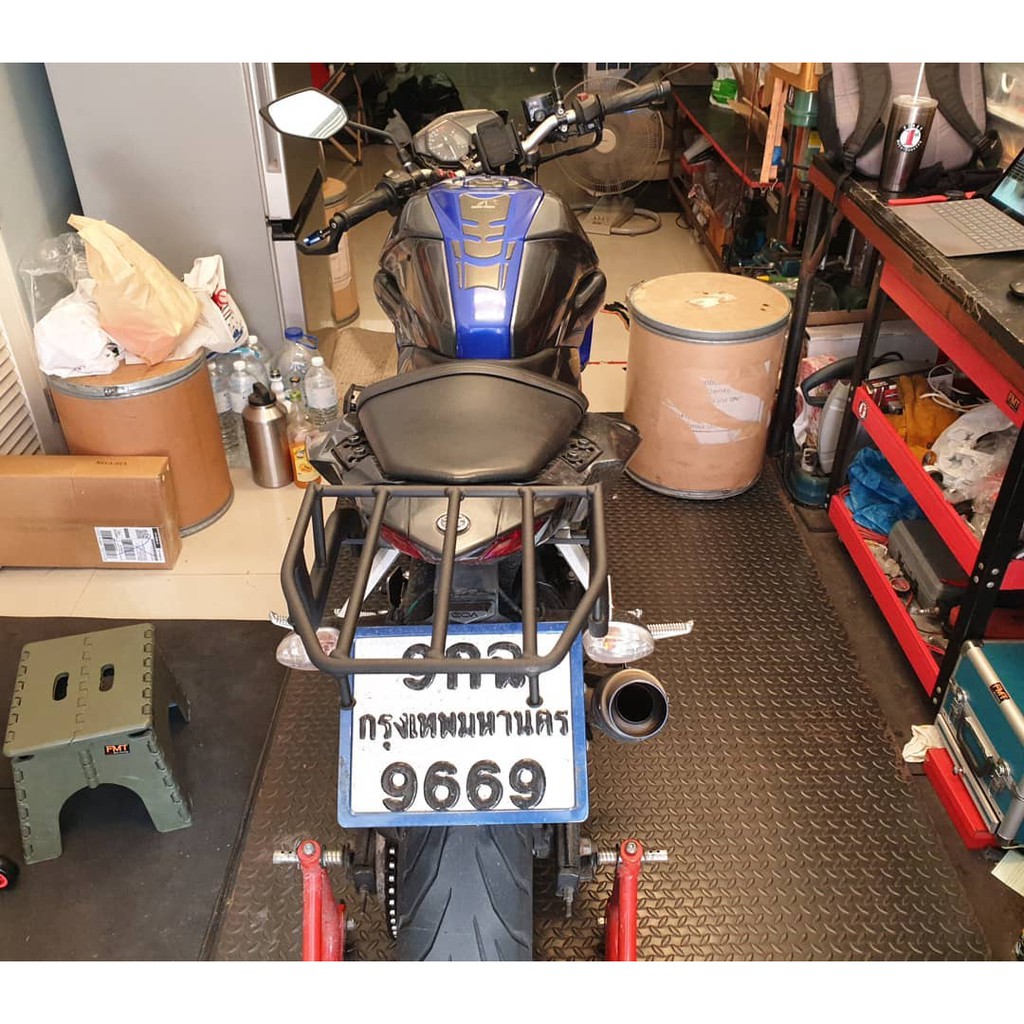 Rear Rack แร็คหลัง แร็คท้าย ตะแกรงท้าย ตะแกรงหลัง YAMAHA MT03 / R3 ...
