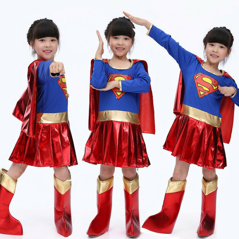 sale-ชุดsuperhero-ชุดซุปเปอร์ฮีโร่หญิงเด็ก-ชุดcosplay-เด็ก-พร้อมส่ง