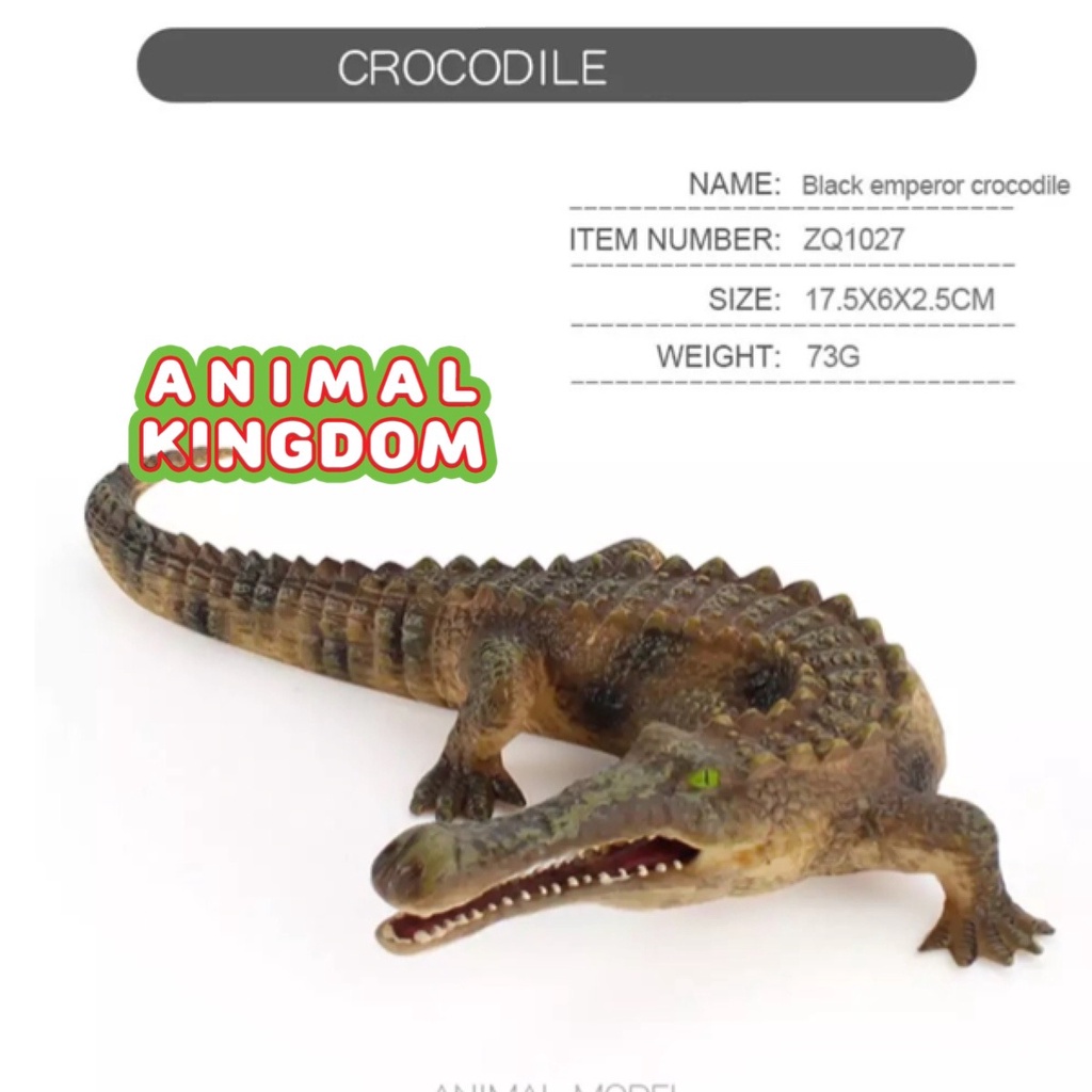 animal-kingdom-โมเดลสัตว์-ตะโขง-ครีมดำ-ขนาด-17-80-cm-จากสงขลา