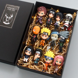 ฟิกเกอร์ Pvc อนิเมะนารูโตะ Sasuke Kakashi Sakura Gaara 12 ชิ้น