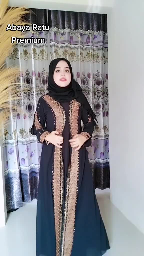 gamis-abaya-dubai-822-ชุดเดรส-สไตล์มุสลิม-ฮาวา-666-ของแท้-สําหรับผู้หญิง