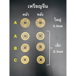 ภาพหน้าปกสินค้า(10เหรียญ/pack) เหรียญจีน เหรียญรู เหรียญฮวงจุ้ย เหรียญฟอร์จูน ที่เกี่ยวข้อง