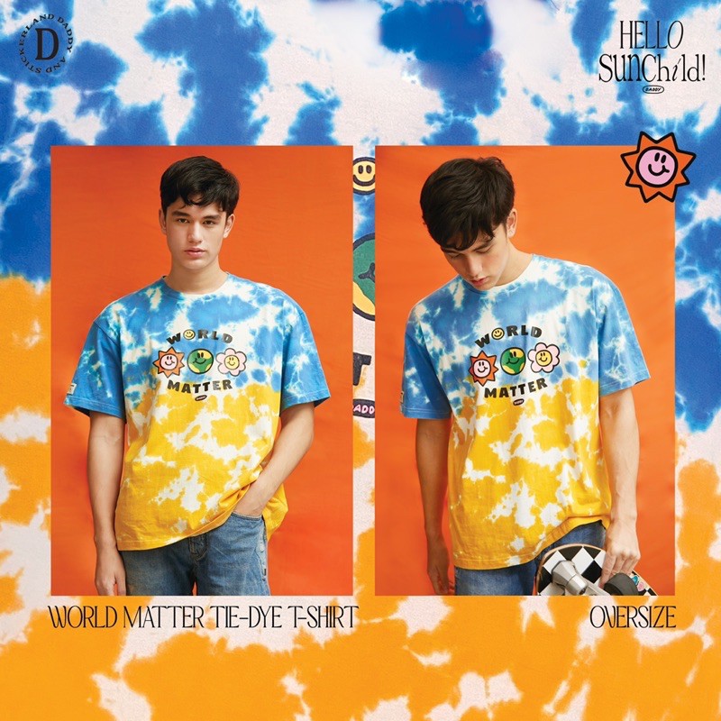 daddy-world-matter-oversize-t-shirt-เสื้อมัดย้อมสีสันสดใส