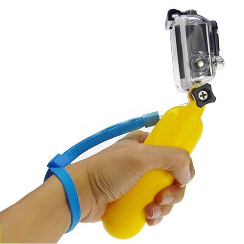 gopro-ทุ่นลอยน้ำ-ทุ่นลอยน้ำ-goproสีเหลือง-floating-hand-grip-bobber