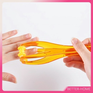 เครื่องนวดนิ้ว ข้อต่อมือ แบบลูกกลิ้ง ที่หนีบนวดมือ แบบพกพา Rolling finger massager