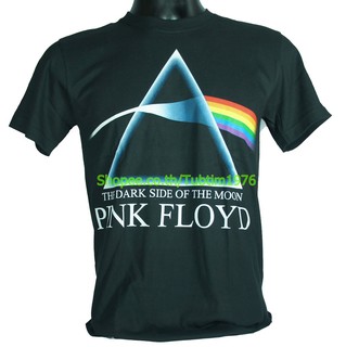 เสื้อยืดผ้าฝ้ายพรีเมี่ยมเสื้อวง Pink Floyd เสื้อยืดแฟชั่นวงดนตรี เสื้อวินเทจ พิงก์ ฟลอยด์ PFD1133