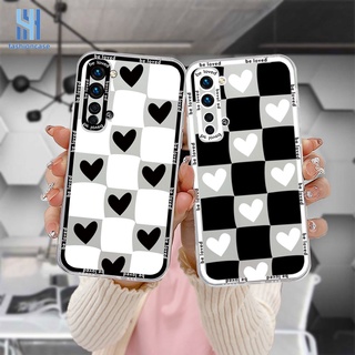 เคสโทรศัพท์แบบใส Realme C11 2021 C21Y C31 C35 C15 C21 C25 C20 C3 C12 C2 C25S 5S 5 5S 5i C17 7i C1 C25Y C2 C3i 6i C20A realme Narzo 20 10 10A 20A 30A ลายสก๊อต หัวใจ เคสโทรศัพท์มือถือ เคสโทรศัพท์มือถือแบบนิ่ม