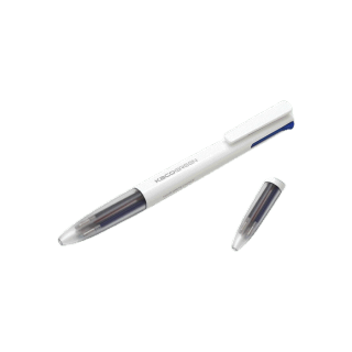 KACO ปากกาหมึกเจล รุ่น Easy 4 in 1 ขนาด 0.5 mm. White (ตัวด้ามสีขาว)