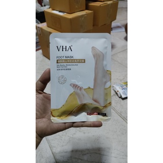 Vha foot mask ถุงเท้าสปาผิวนุ่มเนียนบำรุงเซลล์ผิวเท้า