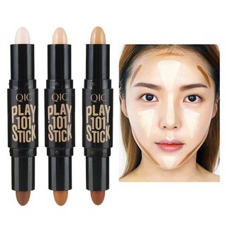 ภาพหน้าปกสินค้าCocute Women Highlighter Face Concealer Contouring Bronzers Highlighters Pen Cosmetic 3D Contour Stick ที่เกี่ยวข้อง