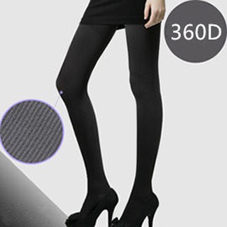 ~LEG TALK~ ถุงน่องขาเรียวสวย (360D) S-L ลายเส้นสีเทา