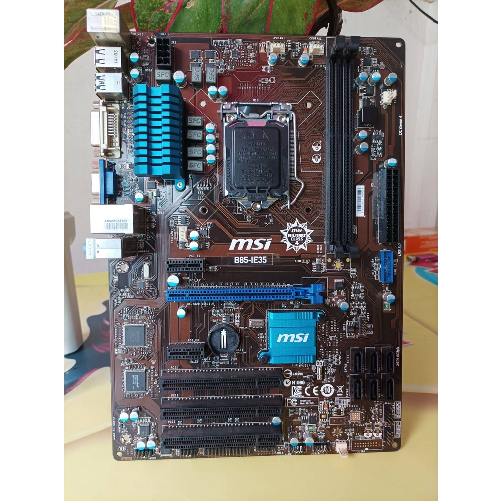 Mainboard MSI B85-IE35/iCafe (LGA1150) Support Intel Core i Gen.4XXX ...