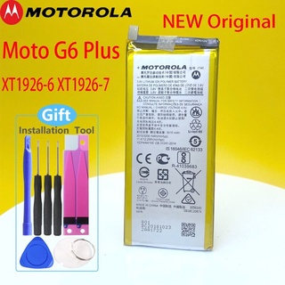 แบตเตอรี่ แท้ Motorola Moto G6 plus XT1926-6 XT-1926-7 JT40 3200mAh พร้อมชุดถอด ประกัน 3 เดือน